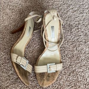 Nude Heels real leather